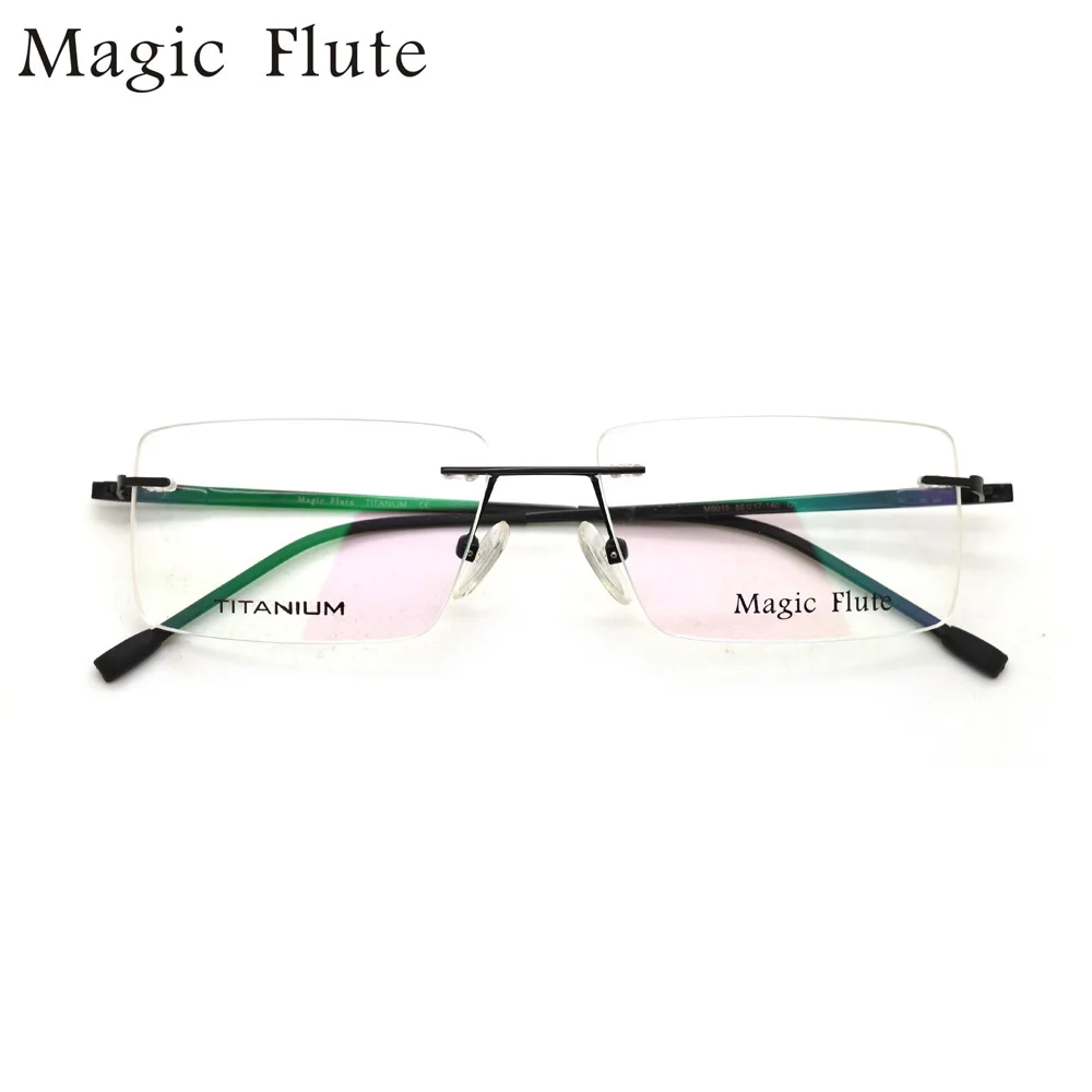 

Free Shipping Vintage Glasses Rimless Eyeglasses Women or Men fashion prescription eyewear Vision M6015