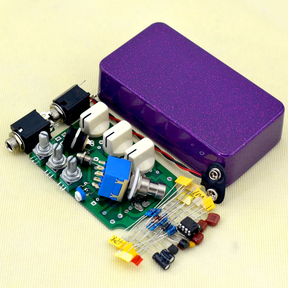 DIY LANDTONE Overdrive Pedal  Kit True Bypass 1590B