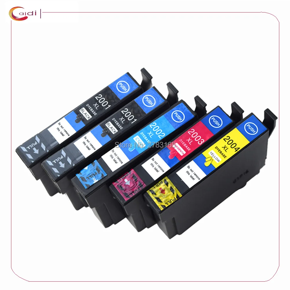 5Pack Compatible Epson T200 XL Ink Cartridge For Expression Hom XP200 XP300 XP310 XP400 XP410 Printer cartridge