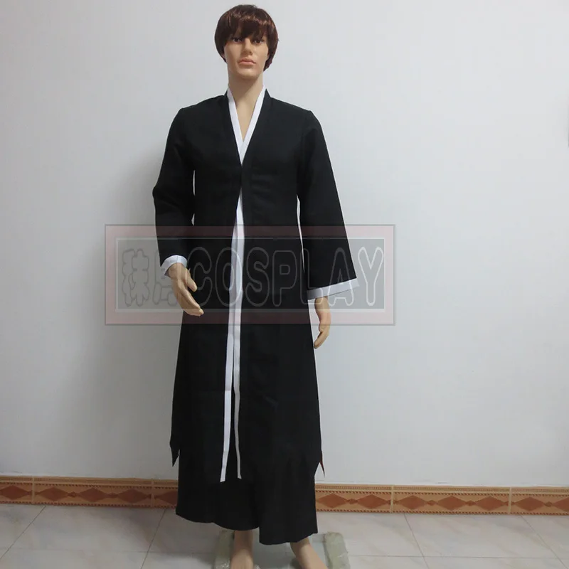 Ichigo Kurosaki Bankai Uniforme para Homens, Roupa de Festa de Natal, Roupa Halloween, Personalizar Qualquer Tamanho