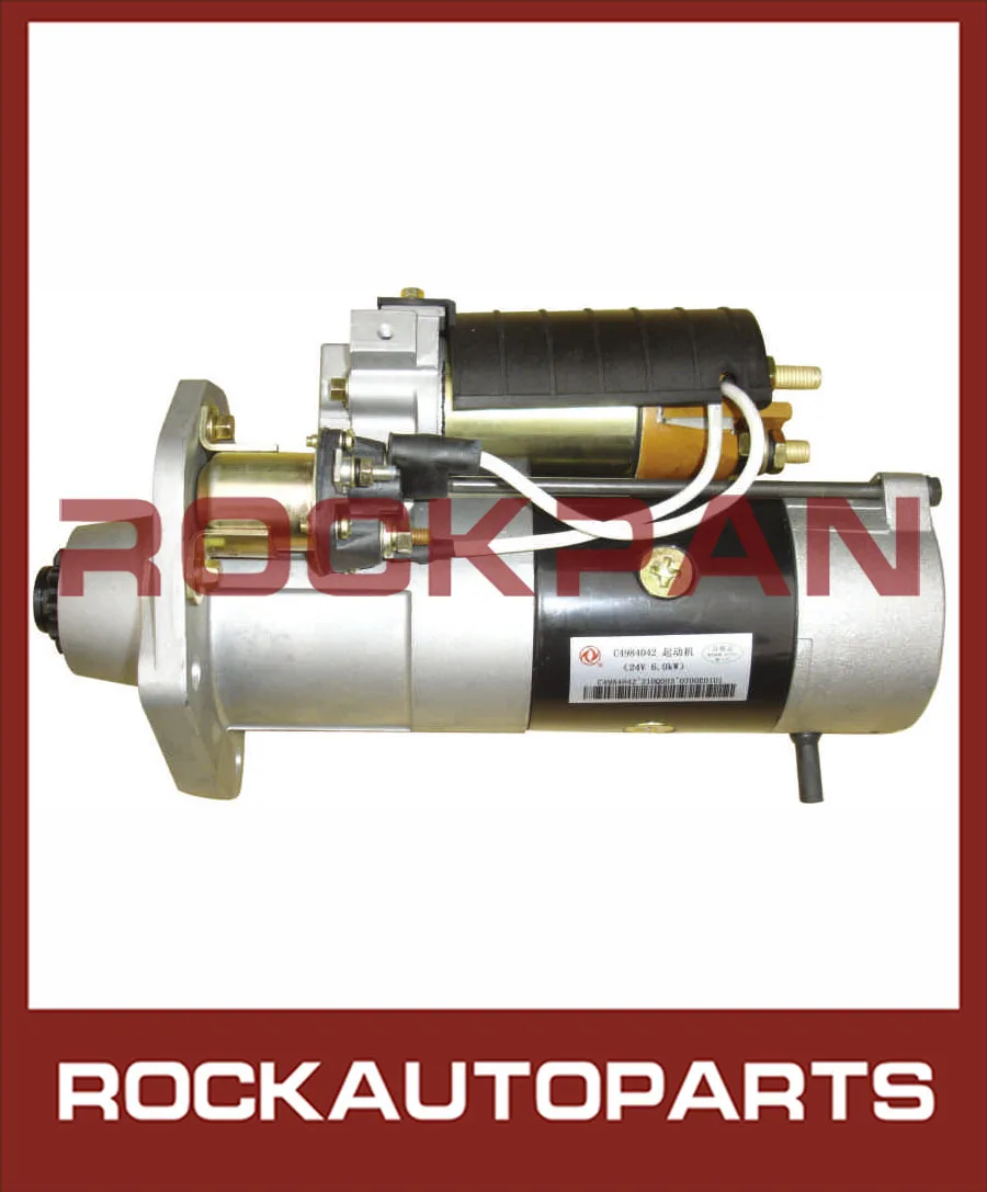 NEW HNROCK  STARTER MOTOR C4984042 24V 6KW