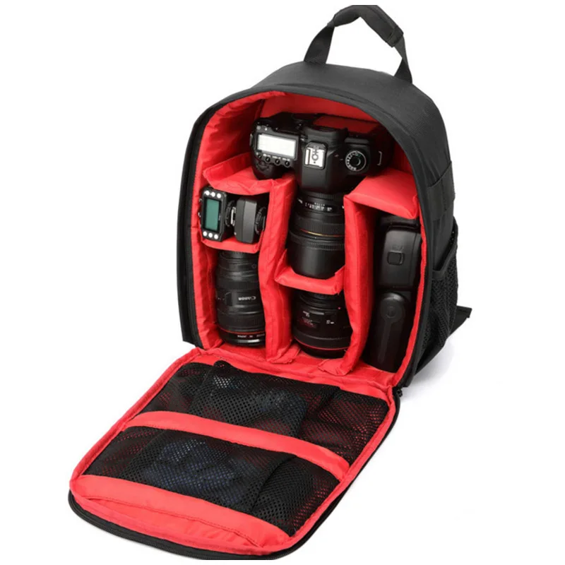 

Colorful Professional SLR camera bag outdoor travel anti-theft waterproof camera backpack For Nikon Canon DSLR