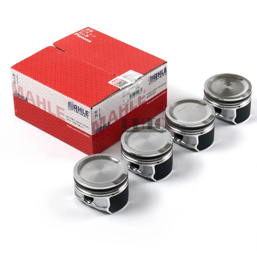 Engine Pistons / Pins STD 81mm 4x For Audi A4 V W Beetle Je tta Golf G TI 1.8T 20V