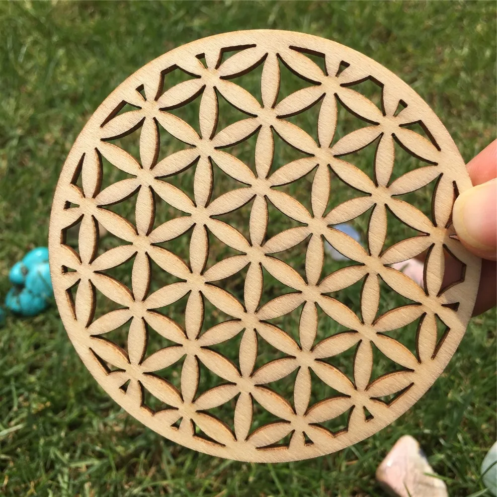 Flower Of Life Wooden Coasters,Geometric coasters,Yoga coasters,Mandala Coaster,Sacred Tree,Table Decor,Kitchen Decor,Spiritual