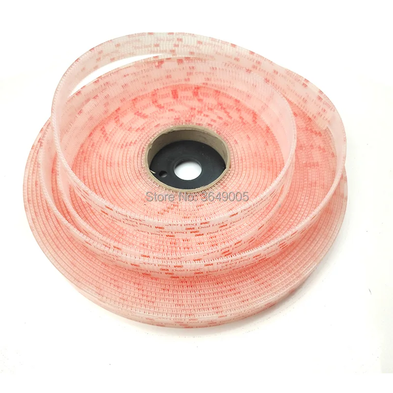 1in*50yard 1rolls Type 250 Dual Lock Reclosable Fastener SJ3560 Clear Mushroom Fastener adhesive tape