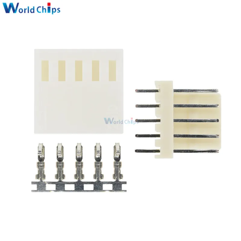 10PCS KF2510-5P 2.54mm Pin Header Terminal Housing Connector Kits