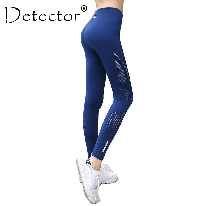 

Detector Women Sports Yoga Pants Elastic Wicking Force Exercise Tights Female Sports Fitness Running Trousers Slim Leggings