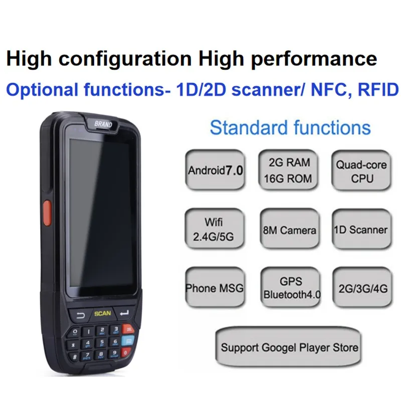 Imagem -06 - Barcode Scanner sem Fio com Berço de Carregamento Pda Honeywell N6603 Scanner Cmos Bluetooth Android 2d ue au Eua Plug