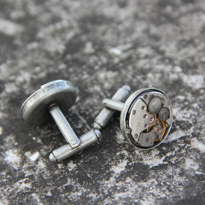 Original designer steam punk cufflink for men personality cufflink fashion accessory