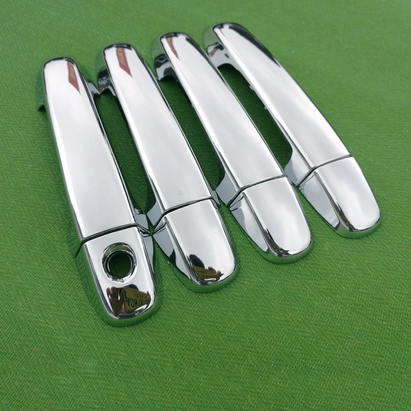 for Toyota Verso-S 2011-2017 Chrome Handle Cover Trim Set for Subaru Trezia Space Verso Ractis 2013 2015 Accessories Car Styling view 4