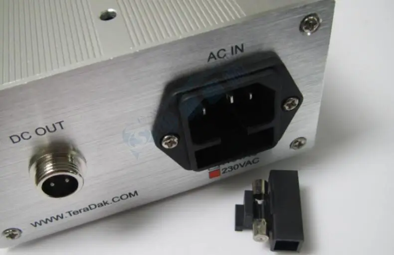 TeraDak DC-30W Graham Slee NOVO سماعة رأس خطية مزود طاقة شحن مجاني