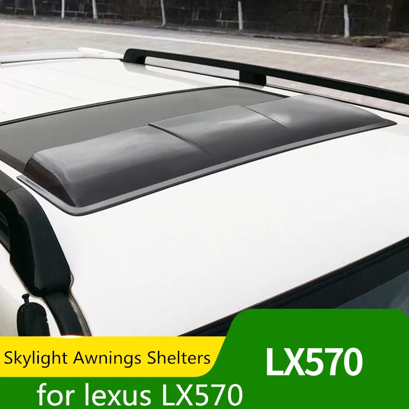 for Lexus LX570 sunroof sun visor lx570 18 years style sunroof rain shame accessories sunroof protection