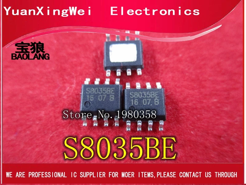 10-100pcs/lot   STI8035BE  STI8035 IC power S8035BE S8035 SOIC8