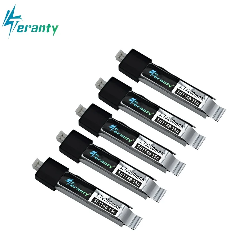 5pcs Lipo batterty and 1pcs Charger for WLToys V911 F929 F939 battery RC Helicopter Parts 3.7V 200mAh Battery For WLToys 551148