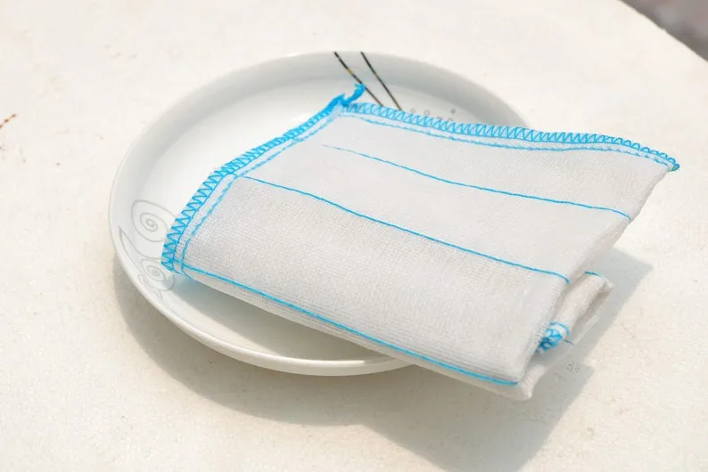 30 cm*30 cm Wholesale Home Kitchen Thick Cotton Dish Wash Washing Cleaning Cloth Towel Souring Pad Rags 20 pcs/pack