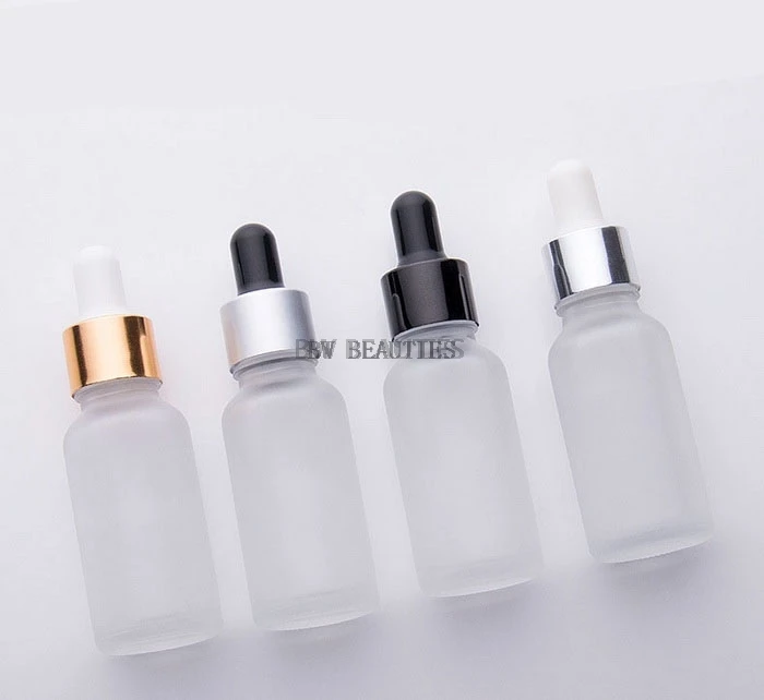 

468pcs/lot High Quality 20ml Frosted Glass Essential Oil Dropper Bottle, Frosted Cream Bottle Cosmetic Empty Bottles