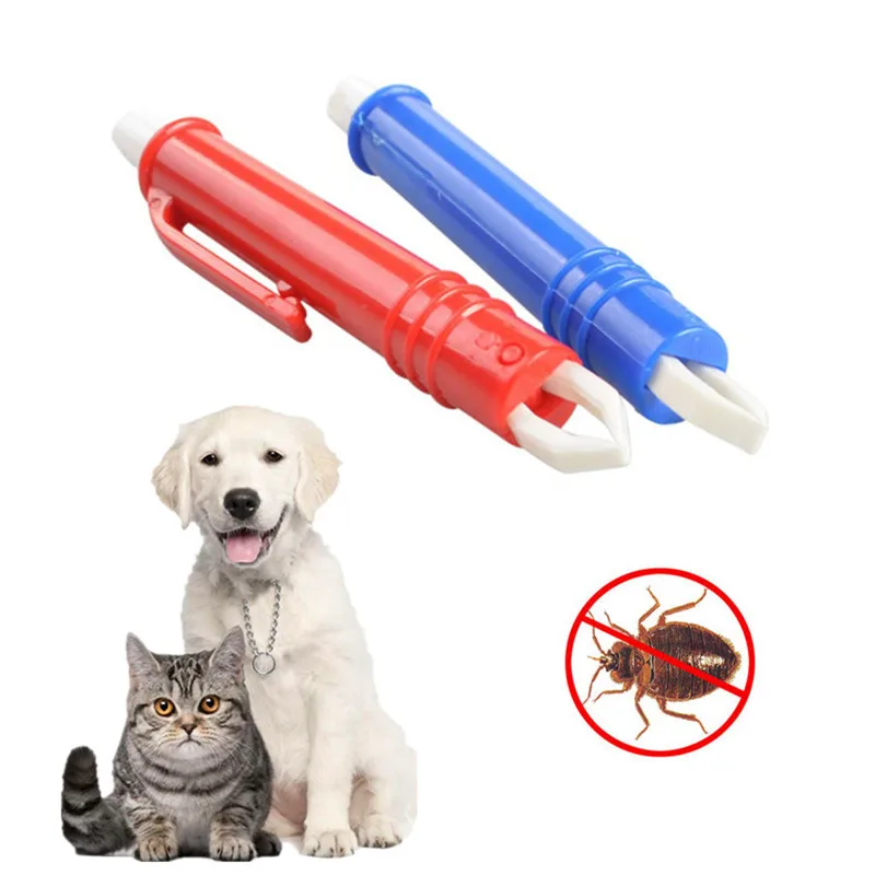 Pet Hair Tick Flea Remover Dog Cat Tick Twister Cleaning Tweezer Pet Ticks Flea Removing Grooming Accessories For Dog Cat Health