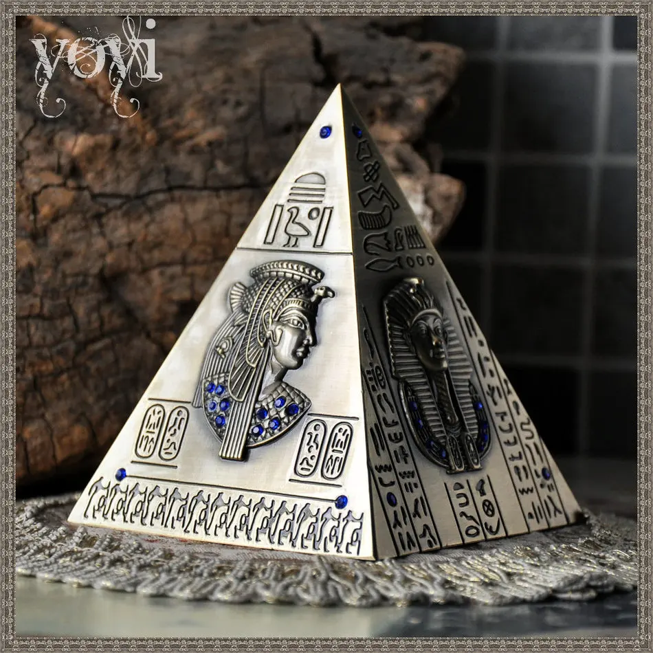 Egypt Ways Pyramid Savings Pot Decoration Save Money Originality Lovely Gift Goods Of Furniture For Display Rather For Use Will