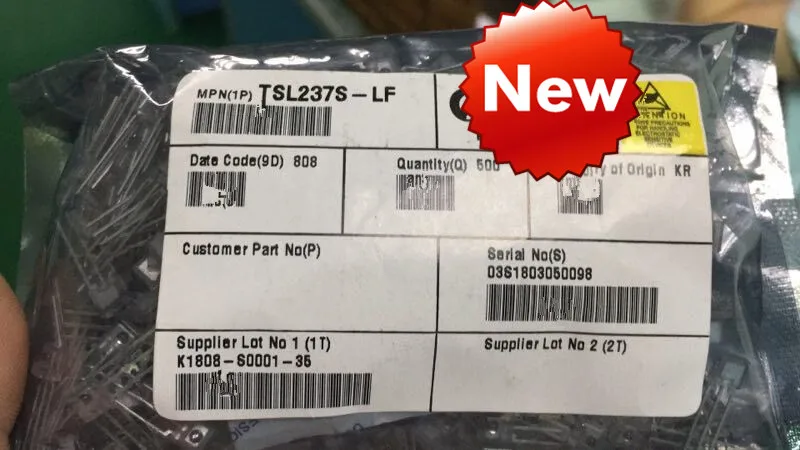 NEW  Original TSL237s-LF TSL237 DIP3 light switch frequency output sensor