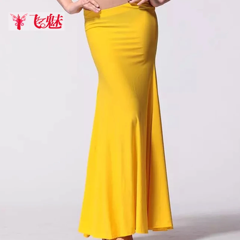 2018 جديد الغجر تنورة طويلة مثير الأسود الغجر تنورة ملابس رقص البطن المرأة الرقص الشرقي انقسام التنانير الهندي تنورة طويلة B-2353