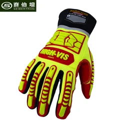 Seibertron Men And Women Rigging Assembly Gloves Wear-resisting Non-slip Impact resistance Intimate Design Outdoor Sport Gloves