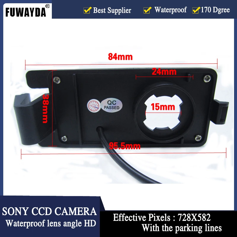 FUWAYDA car-styling Parking Assist  Car Rear View Camera With Monitor  For Nissan Livina Cube GT-R Pulsar Versa Fairlady 350