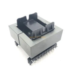 EE55 EE Type (10+10) 20Pins High Frequency Transformer Ferrite Magnetic Core Horizontal Coil Former