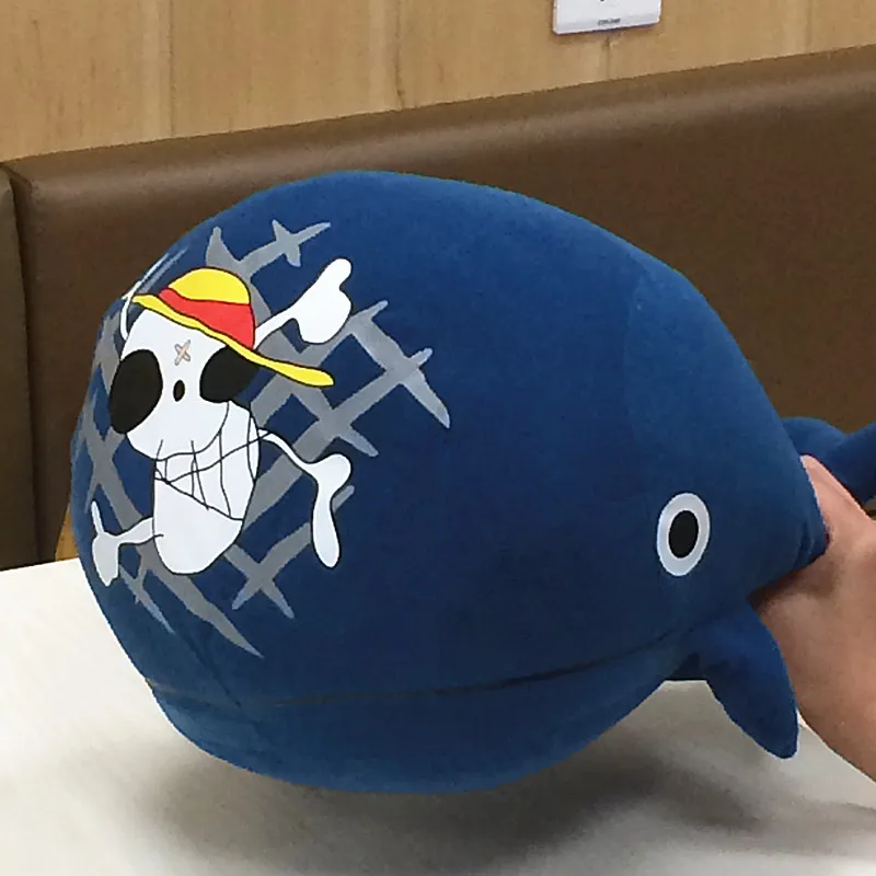 42cm High Quality Fashion Gift Supply ONE PIECE Raab Laboon Plush Doll The Straw Hat Pirates Sign Whale Island Stuffed Toy