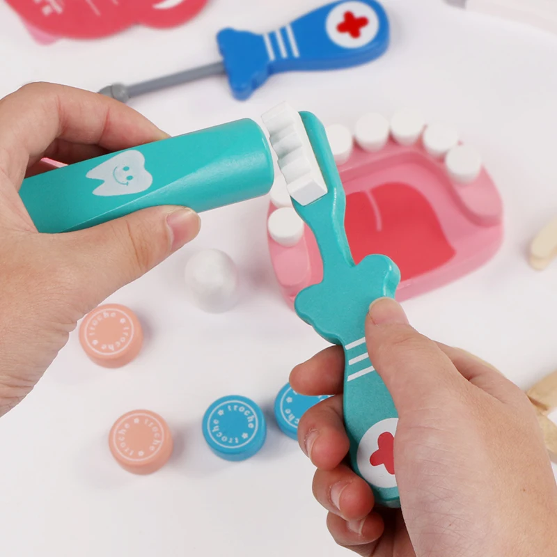 Bûwood – jeu de rôle pour enfant, jeu de docteur, boîte à médicaments pour dentiste, pour fille