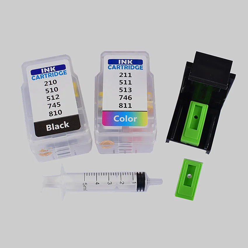 smart cartridge rifll kit for canon PG 745 CL 746 ink cartridge For canon pixma MG2570 MG2970 MG2470 IP2870