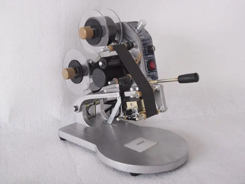 Imprimante manuelle de Date d'étiquette chaude de Machine de codage de ruban d'imprimante de timbre de feuille
