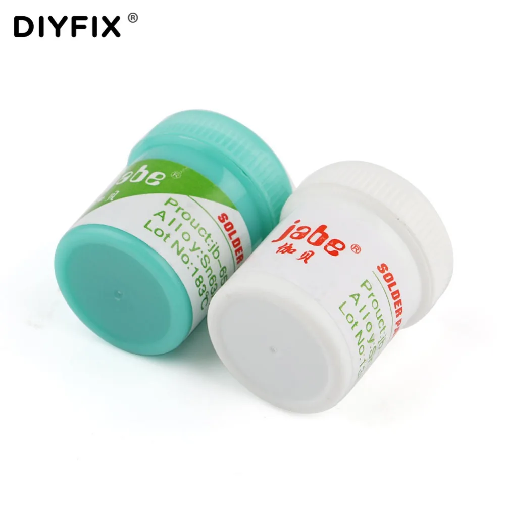 DIYFIX 1Pc pasta saldante flusso di saldatura flusso di saldatura pasta Sn63/pb37 SnBi58 per Computer telefono LED BGA SMD PGA PCB chip strumento di riparazione
