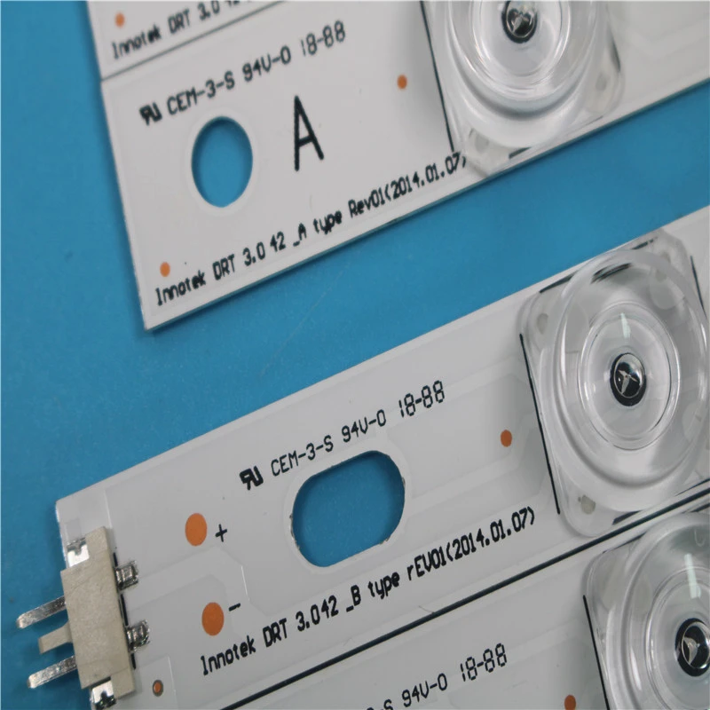 825 мм светодиодная лампа с подсветкой, 8 светодиодов для INNOTEK DRT 3,0 42 "_A/B TYPE REV01 REV7 131202, 42-дюймовый ЖК-монитор, 1 компл.
