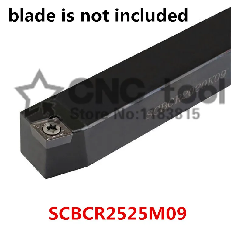 SCBCR2525M09 25*25*150MM Metall Drehmaschine Schneiden Werkzeuge Drehmaschine CNC Drehen Tools Externe Drehen Werkzeug Halter S-Typ SCBCR/L