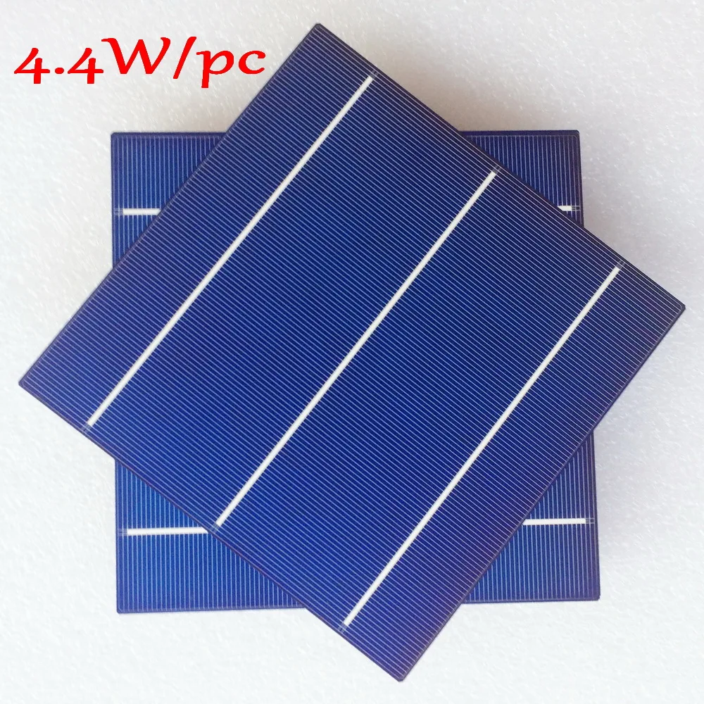 Newest Double-side Mono Solar Panel Cell-4BB Mono solar cell with enough PV Ribbon solar cell wire- Sunpower flexible solar cell