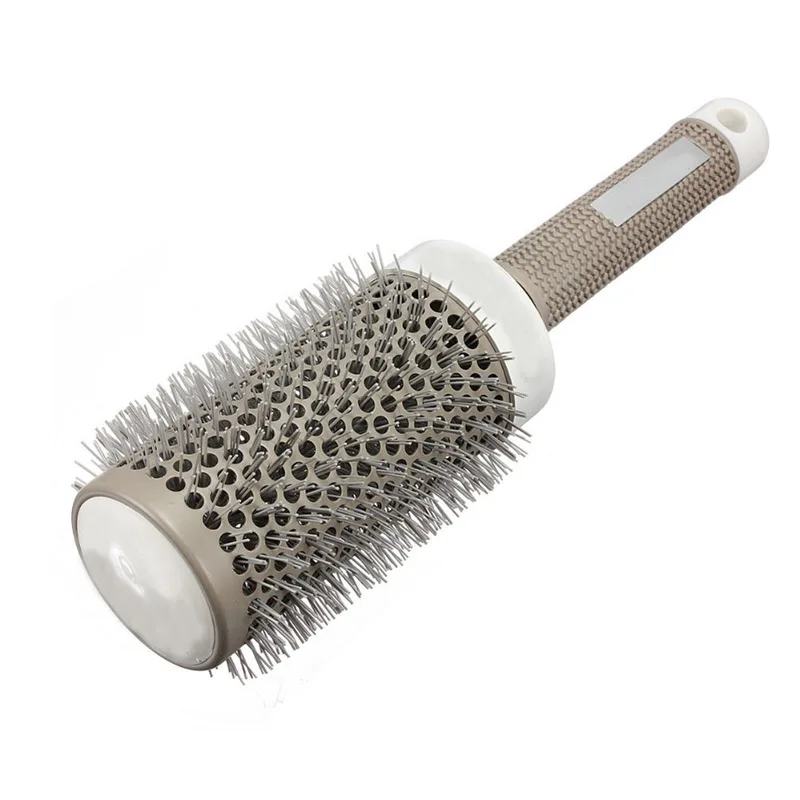 1PC Hair Brush Ceramic Iron Round Comb Barber Dressing Salon Styling(19mm- 65mm For Choose ) -5