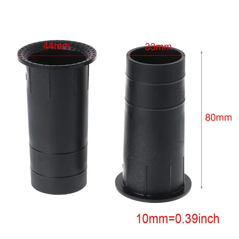 2020 New 2PCS Speaker Port Tube Bass Reflex Vent Connector 3-5