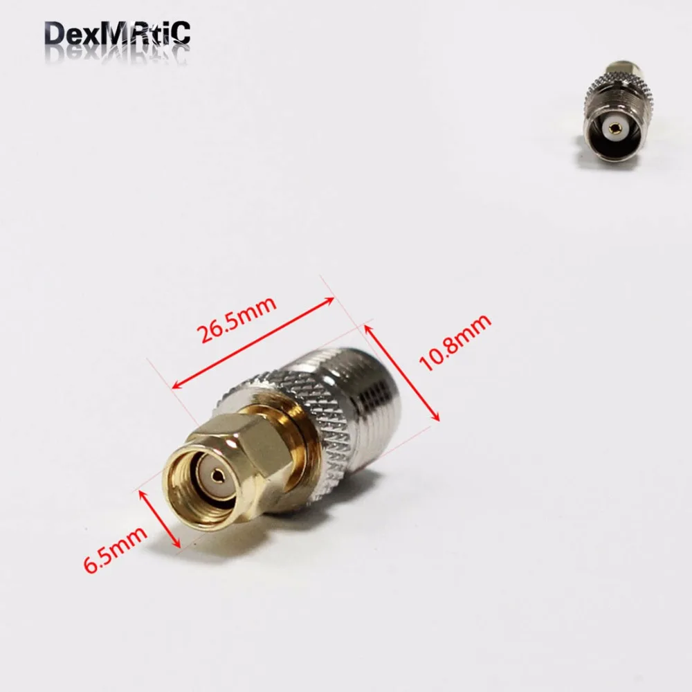 1pc  TNC  Female Jack  switch RP-SMA  Male Plug  RF Coax Adapter convertor  Straight  Nickelplated  NEW wholesale