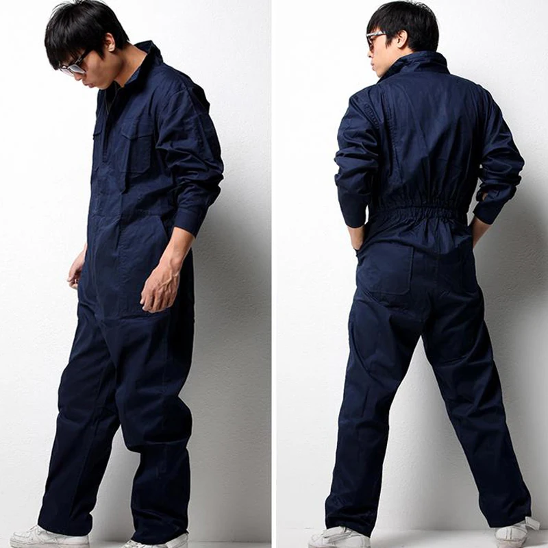 Work overalls men women protective coverall repairman strap jumpsuits trousers working uniforms Plus Size 100% cotton coveralls