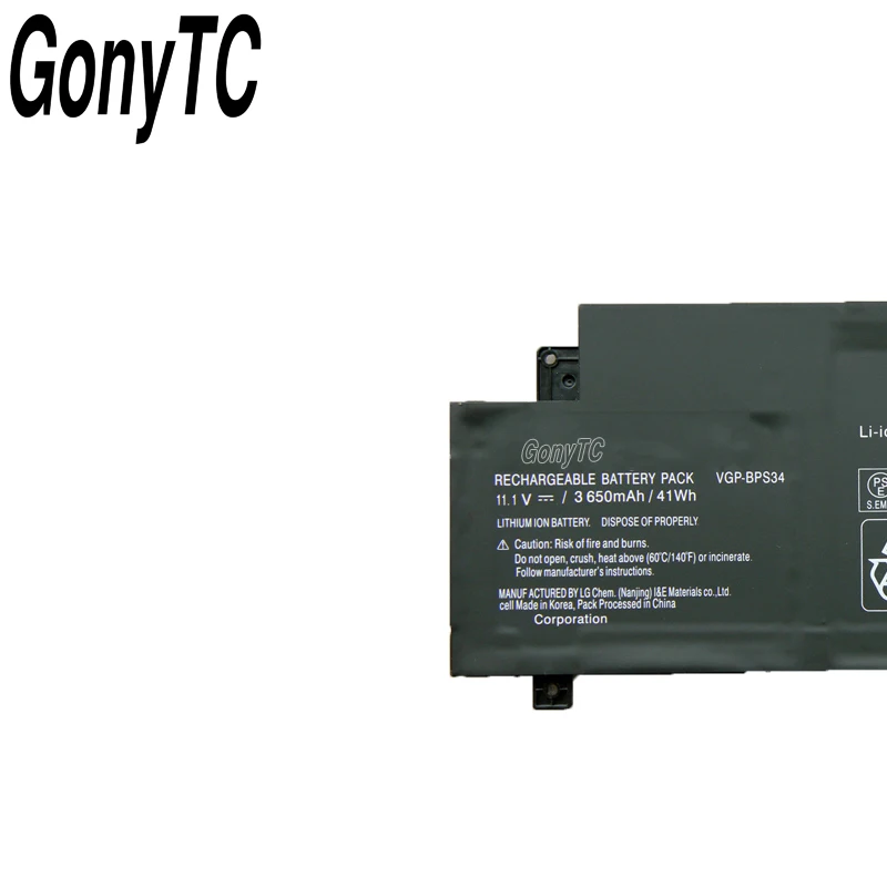 Oryginalny VGP-BPS34 dla SONY Vaio Fit 15 SVF15A SVF14A serii SVF15A1ACXB SVF15A1AC XS SVF14A SVF14AC1QU