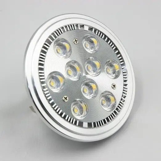 2 anos de garantia frete grátis promoção refletor led refletor lâmpada led g53 ar111 9w 990lm 9*1w