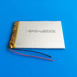 3.7V 2500mAh Li po Rechargeable Battery 306082 For 7