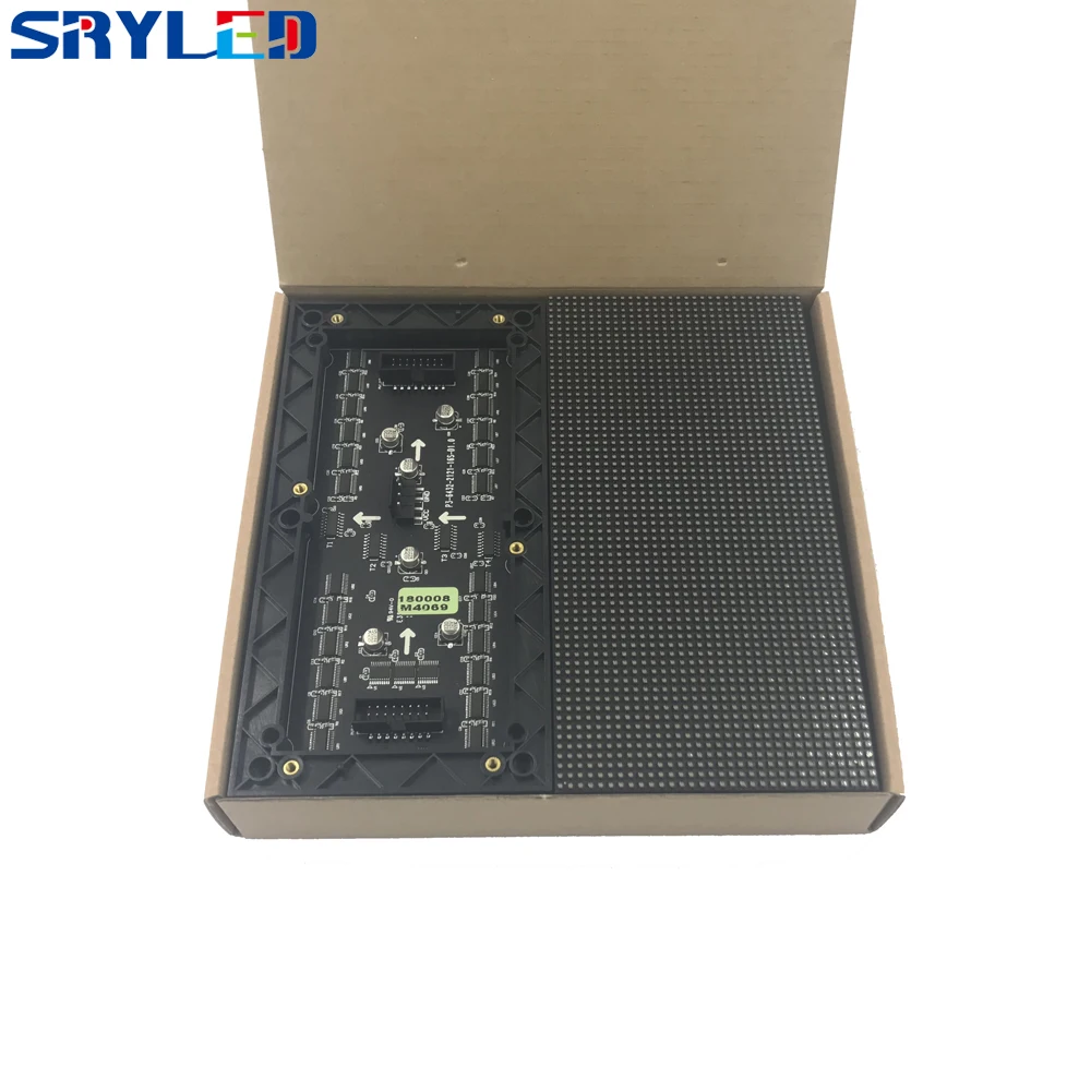 Sryled 4 Stks/partij Indoor Led Module High Definition 3Mm Pixel Pitch 1/16Scan Full Color 192X96Mm 64X32Pixels Led Display Board