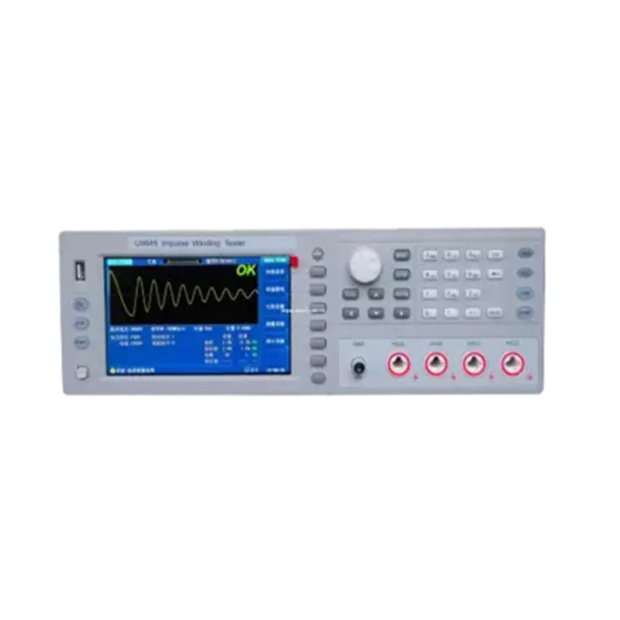 U9845 4-Channel of HV Impulse winding tester with 200V-5000V,10V step,OK/NG display, LED / alarm