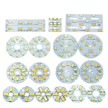 5szt/lot SMD5730 LED Chip 2W 3W 5W 240-280mA Wejście stałego prądu SMD 5730 Light Bead Board Aluminiowa płytka lampy do żarówki LED