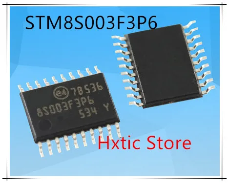 

100pcs/lot New STM8S003F3P6 8S003F3P6 TSSOP-20 16 MHz 8-bit MCU, 8 Kbytes Flash, 128 bytes data EEPROM, 10-bit ADC IC