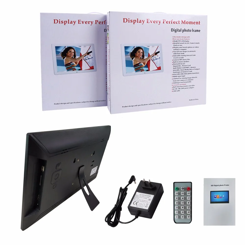 إطار الصورة الإلكترونية آلة الدعاية الحائط الرقمية الصورة الرقمية الفيديو الصورة لاعب IPS HD 1920*1080 15.6 بوصة