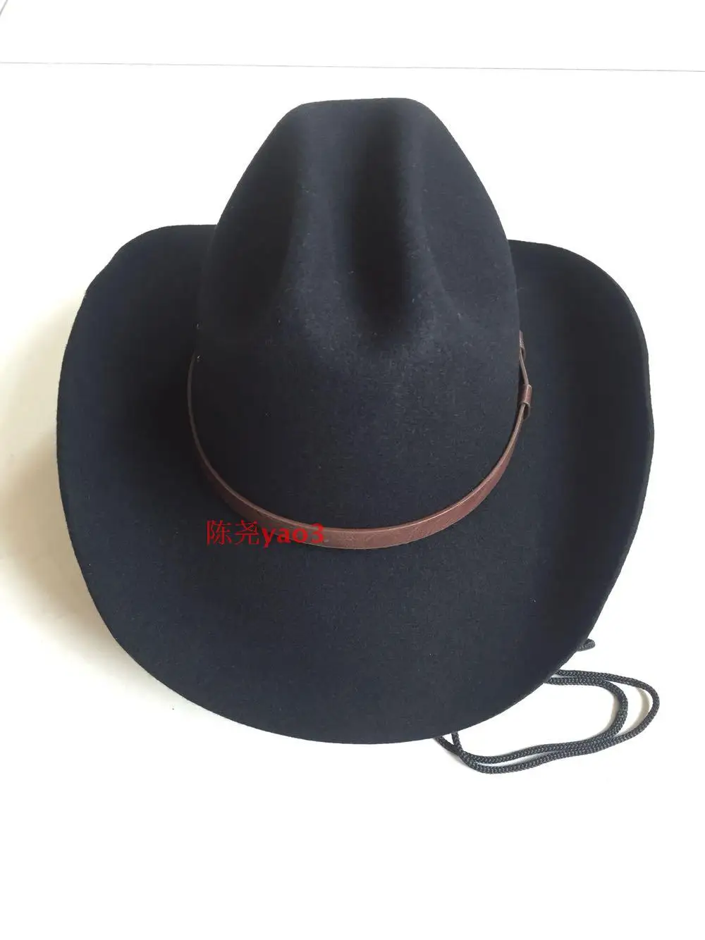 Male Fedora Hat Wool Panama Cap Adult Fashion Woolen Felt Jazz Hats Men Cowboy Caps Fedoras Hats Wool Panama Hat B-8132