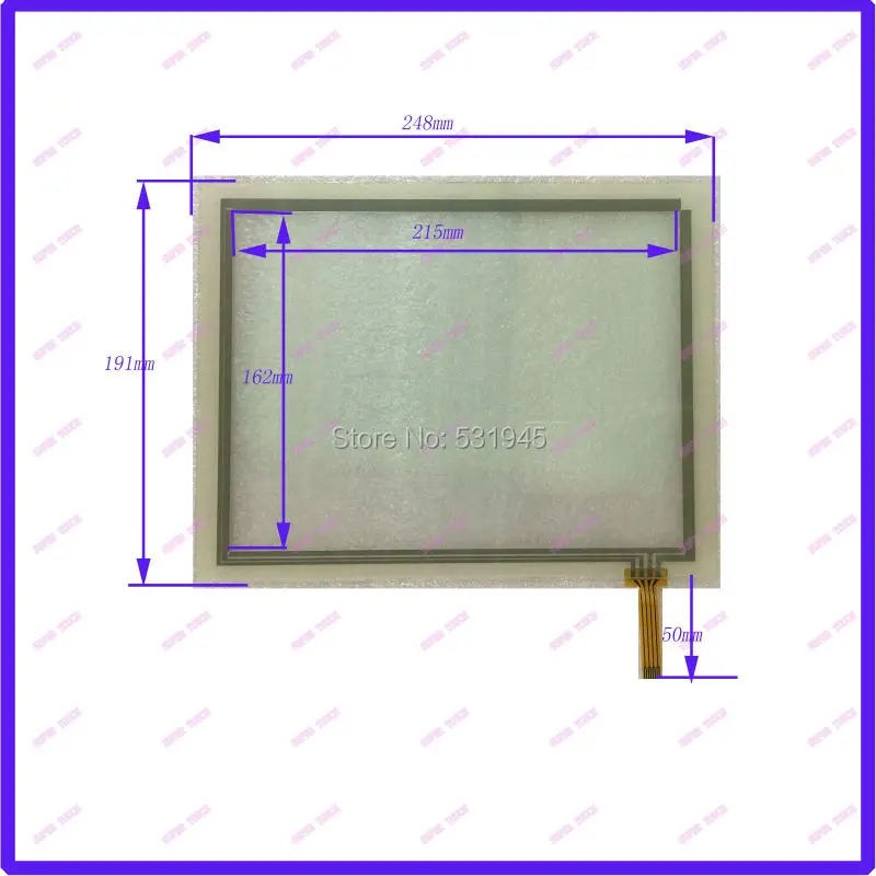 

ZhiYuSun POST 12.1 inch 248*191 resistive Touch Panel TOUCH SYSTEMS Resistance Touch screen 248mm*191mm 4inch chage 8inch