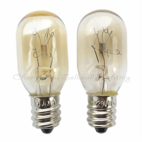 New!miniature Light Lamp 220v 10w E12 T20x48 Free Shipping A354